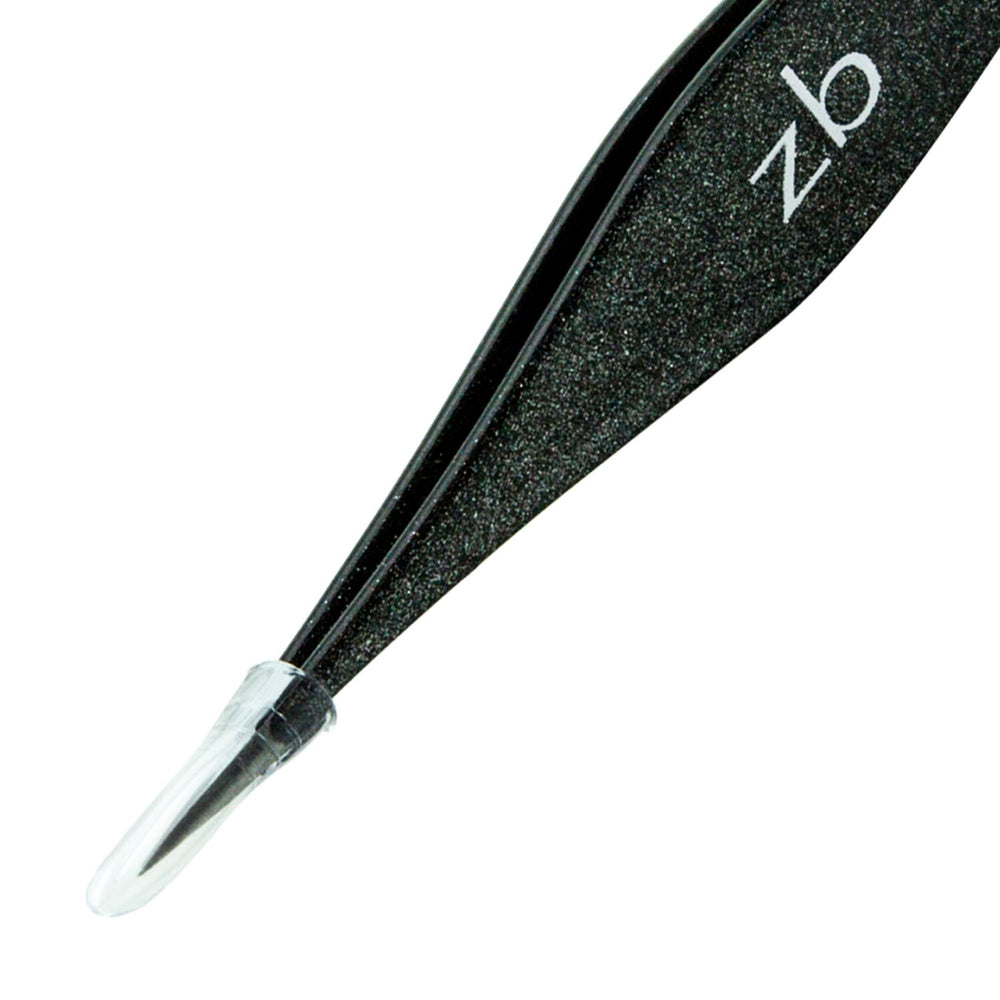 pointed tweezer tips with protective tip guard